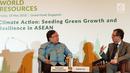 Menteri PPN/Kepala Bappenas, Bambang Brodjonegoro berdialog dengan Chairman Singapore Institue of International Affairs Simon Tay, dalam acara 5th Singapore Dialogue on Sustainable World Resources, Singapura, Jumat (18/05). (Liputan6.com/HO/Bappenas)