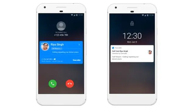 Fitur Call Reason di Truecaller. Dok: Truecaller