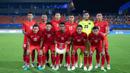 <p>Pemain Timnas Indonesia U-24 berpose sebelum bertanding melawan Kirgistan dalam laga Grup F Asian Games 2022 yang digelar di Zhejiang Normal University East Stadium, Jinhua, Selasa (19/9/2023) malam WIB. (Dok. NOC Indonesia)</p>