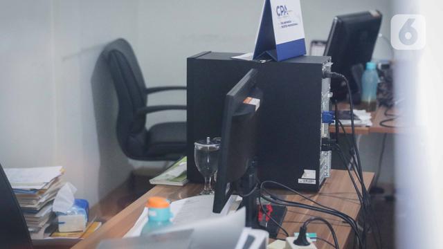 Ruang Kerja Wahyu Setiawan yang Disegel KPK