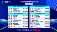 Nonton Live Streaming Liga Champions Matchweek 2. (Sumber: dok. vidio.com)