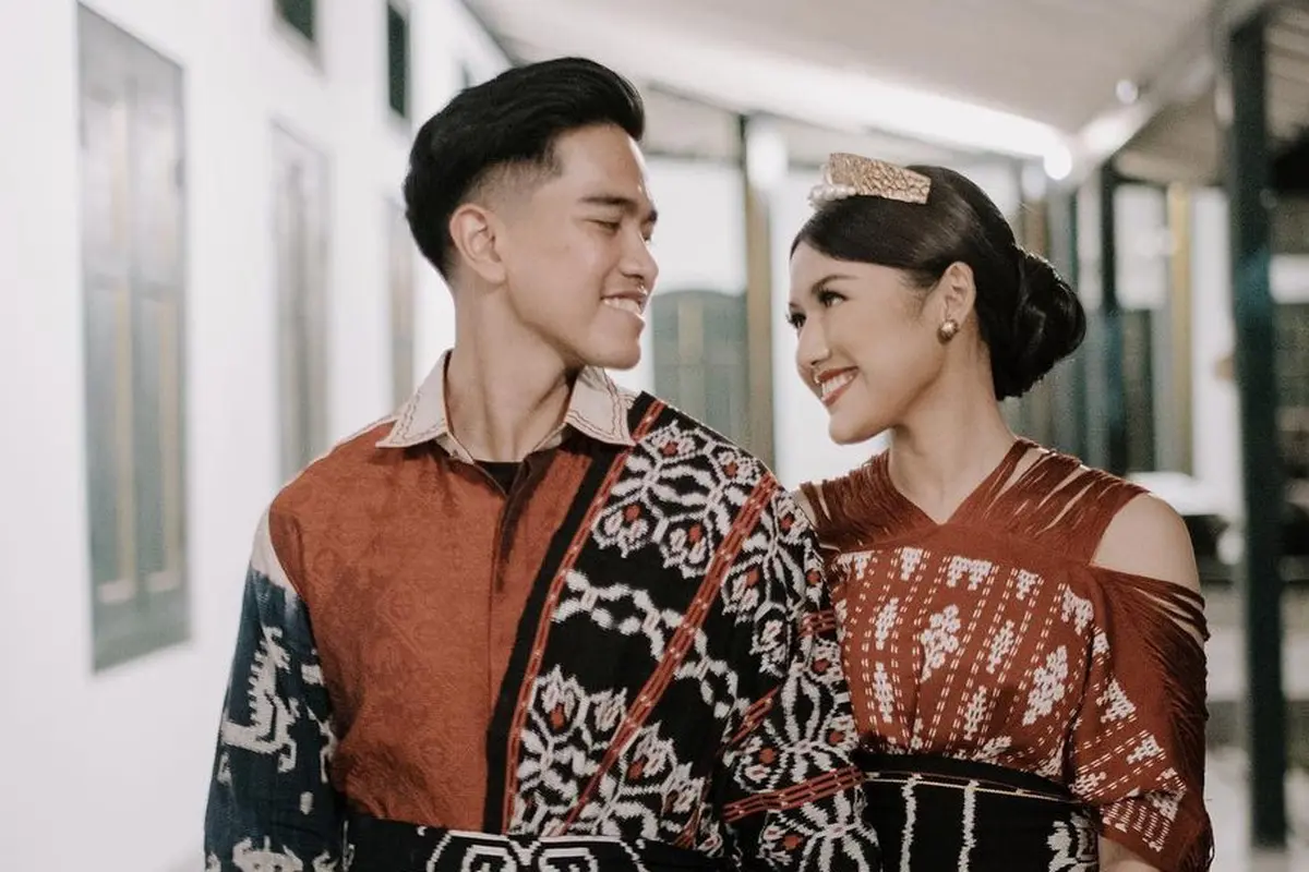 Kaesang Pangarep dan Erina Gudono. (Foto: Iluminen dari Instagram @erinagudono)