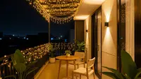 8 Model Balkon Rumah ala Kafe, Nyaman dan Estetik untuk Santai Sore