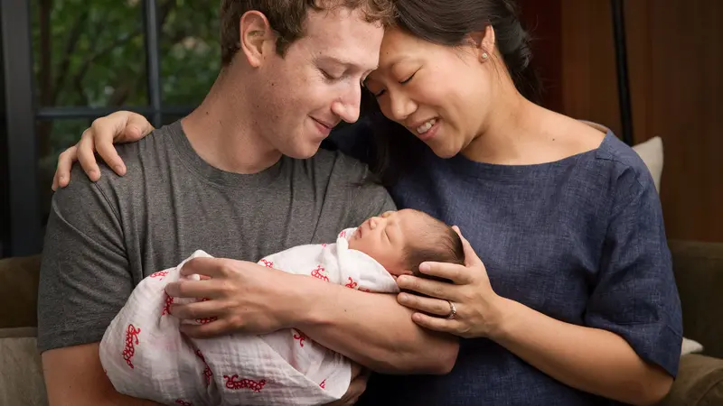 Lahir ke Dunia, Mark Zuckerberg Beri Nama Langka pada Anaknya