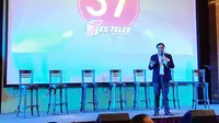 Es Teler 77 rayakan ulang tahun. (Liputan6.com/Pramita Tristiawati)