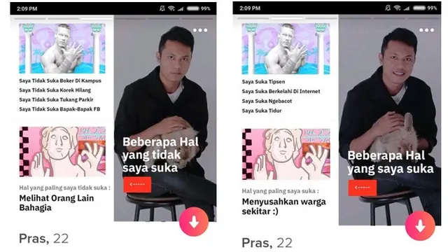 Profil Tinder Kocak (Sumber: Twitter/askmenfess)