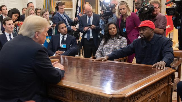 Kanye West bertemu Donald Trump