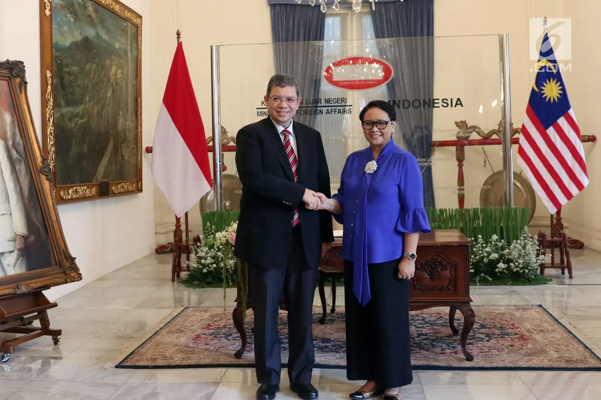 Menlu Retno Terima Kunjungan Menlu Malaysia