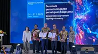 Pameran suku cadang dan komponen otomotif, Automechanika Jakarta, bakal berlangsung 24–27 September 2026 di Nusantara International Convention Exhibition (NICE), PIK 2. (Liputan6.com/Septian Pamungkas)