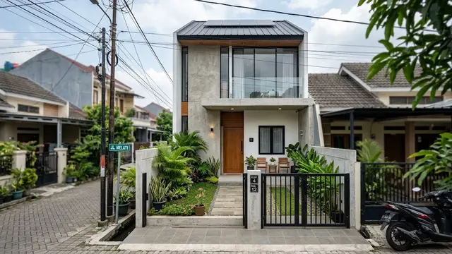 7 Desain Rumah 4x9 Meter Dua Lantai untuk Kavling Sempit, Maksimalkan Lahan