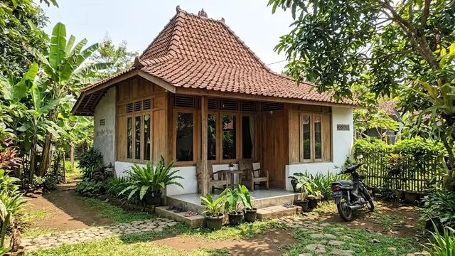 9 Rumah Desa Kecil Tapi Tetap Adem dan Terang, Nyaman untuk Hunian Sederhana