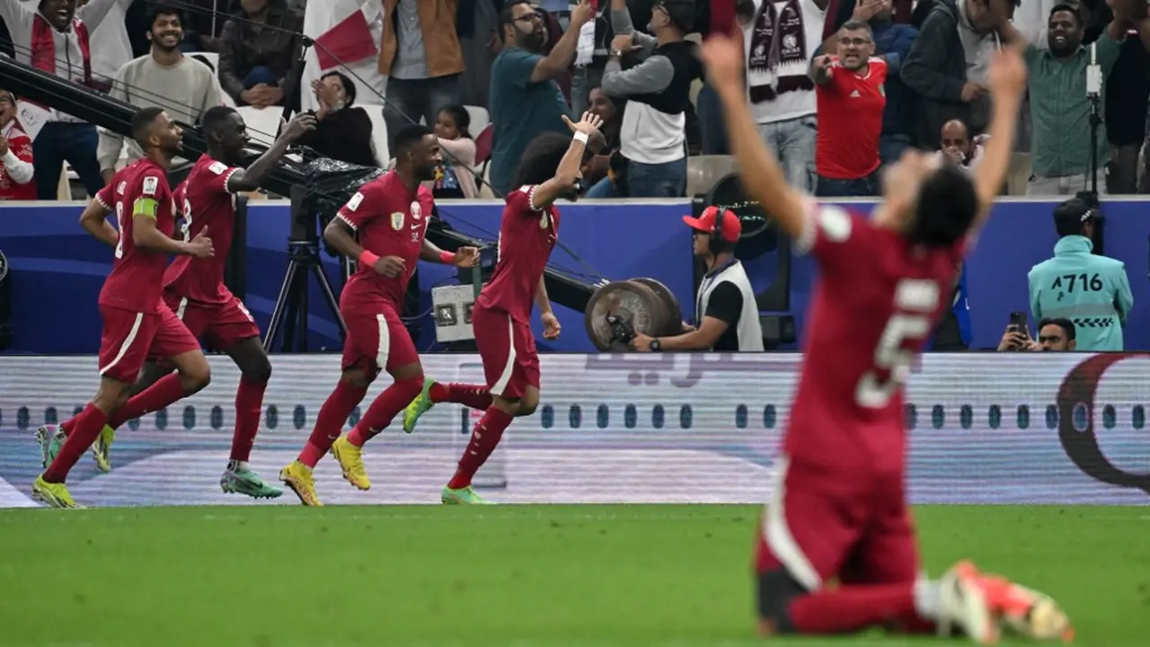 Timnas Yordania Vs Timnas Qatar