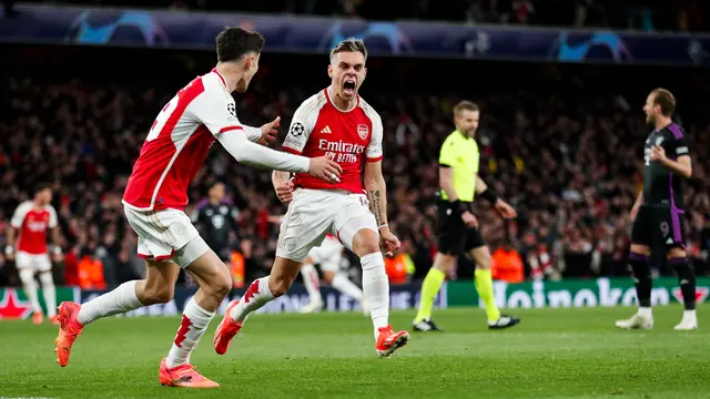 Arsenal vs Bayern Munchen, Liga Champions
