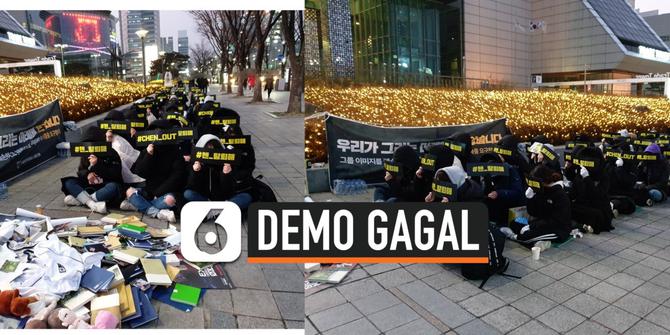 VIDEO: Demo Tuntut Chen EXO Keluar Gagal Total