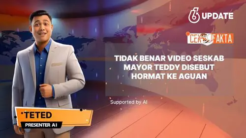 Tidak Benar Video Seskab Mayor Teddy Disebut Hormat ke Aguan
