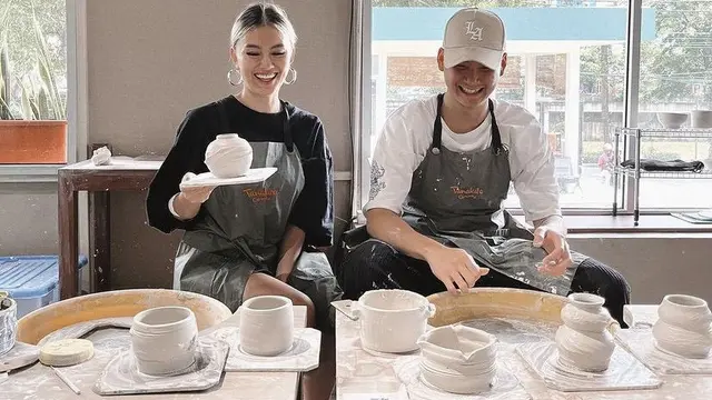 Agnez Mo  dan Adam Rosyadi. credit: [@agnezmo]