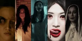 Siapa sangka meski memiliki wajah cantik lima selebriti ini kerap kebagian peran hantu