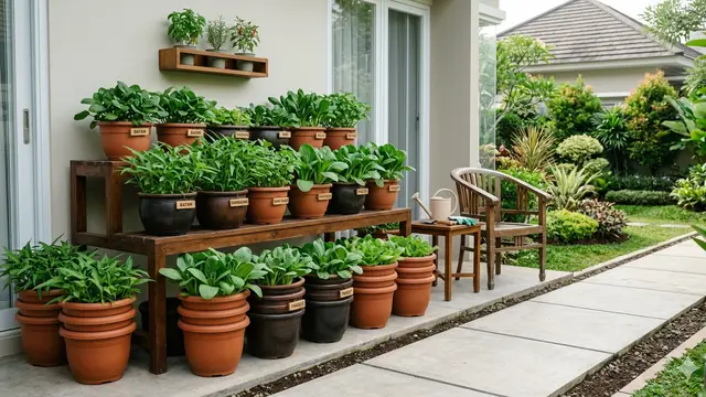 Kebun Sayur untuk Ibu Rumah Tangga Usia 50-an. Gemini