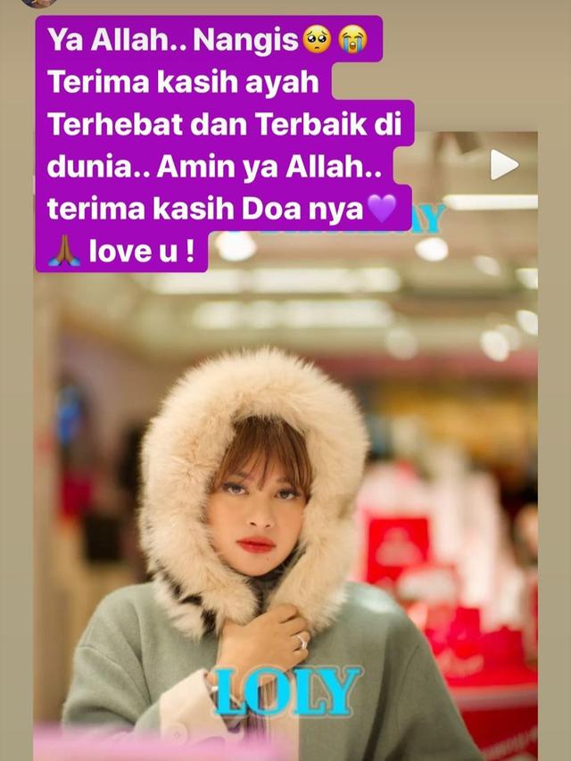 Unggahan Aurel Hermansyah. (Foto: Instagram @aurelie.hermansyah)