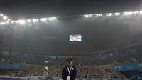Kabut asap berlevel berbahaya mengganggu pelaksanaan turnamen tenis China Terbuka 2015.