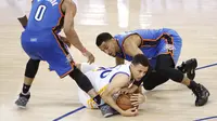 NBA: Curry Unjuk Gigi, Warriors Bikin Thunder Tak Berkutik 