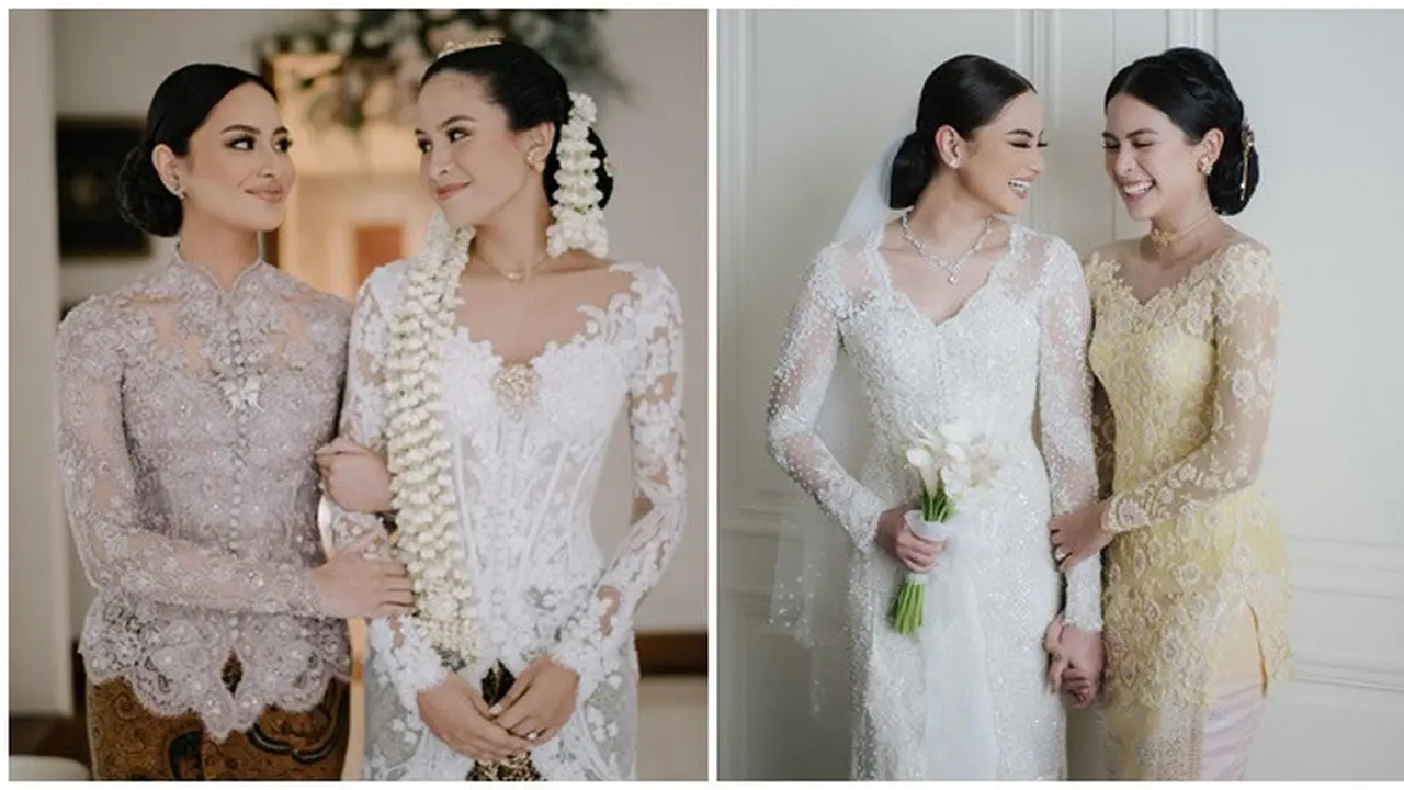 6 Potret Maudy Ayunda dan Amanda Saling Dampingi di Rangkaian Pernikahan