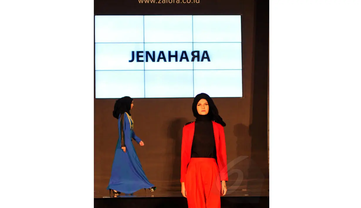 Pagelaran bertajuk The Fashion Moslem Capital ini diselenggarakan di Balai Kartini, Jakarta, Rabu (25/6/14). (Liputan6.com/Andrian M Tunay)