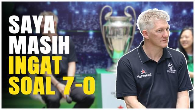 Berita Video, komentar Bastian Schweinsteiger soal pengalaman berkesannya bermain sepak bola