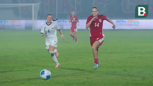  Isa Warps Tampil Spartan, Sang Pahlawan Kemenangan Timnas Indonesia Putri vs Kirgistan