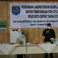 Wali Kota Depok, Mohammad Idris saat meresmikan laboratoirum Biomolekular di RSUD Kota Depok. (Humas Pemkot Depok)