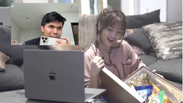 6 Momen Fuji Unboxing Oleh-Oleh Turki dari Thariq Halilintar, Bikin Senyum