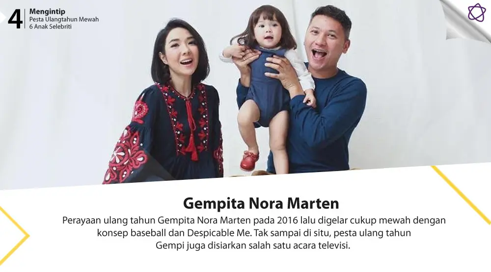 Mengintip Pesta Ulang Tahun Mewah 7 Anak Selebriti. (Foto: Instagram/gisel_la, Desain: Nurman Abdul Hakim/Bintang.com)
