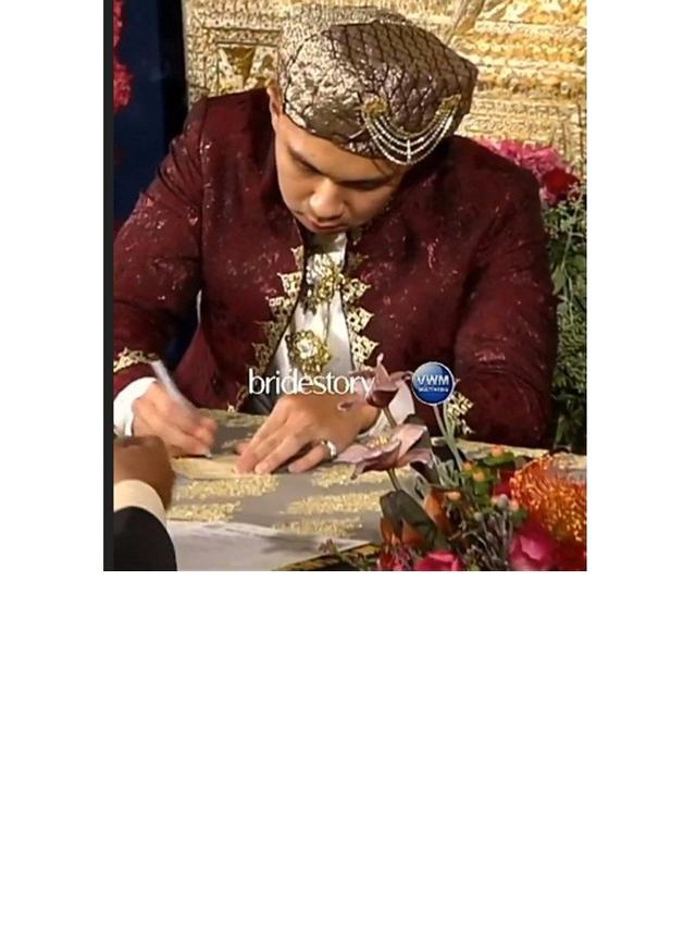 12 Momen Akad Nikah Nikita Willy dan Indra Priawan, Berkonsep Minang