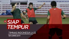 Berita video Timnas Indonesia U-22 sudah siap bertarung menghadapi Thailand pada laga pertama di Grup B cabang sepak bola SEA Games 2019.