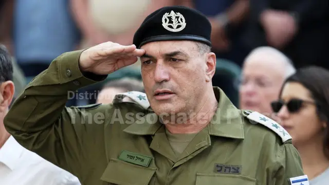 Kepala Staf Israel Defense Forces (IDF) Jenderal Eyal Zamir