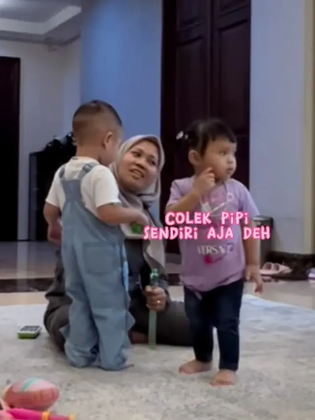 Rayyanza dan Ameena (Instagram/attahalilintar)