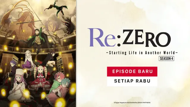 Sinopsis Re:ZERO - Starting Life in Another World Season 4 Part 2 di Vidio: Anime Penuh Misteri dan Petualangan