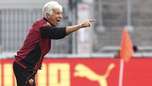Pelatih AS Roma, Gian Piero Gasperini. (Sameer AL-DOUMY / AFP)