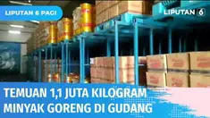 Viral video dugaan adanya penimbunan minyak goreng di salah satu gudang milik PT Salim Ivomas Pratama di Deli Serdang. Total ada sekitar 1,1 juta kilogram minyak goreng kemasan menumpuk di gudang tersebut.