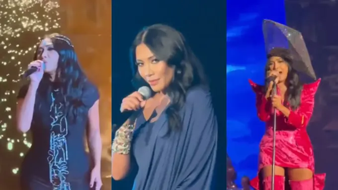 Potret Menawan Anggun C Sasmi yang Sukses Guncang Panggung di Jakarta, Pakai Kostum Rancangan Didit Hediprasetyo hingga Harry Halim