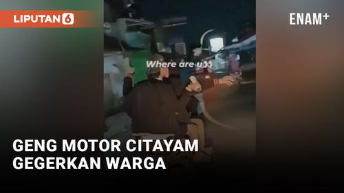 VIDEO: Citayam Membara, Teror Geng Motor Bikin Takut Warga