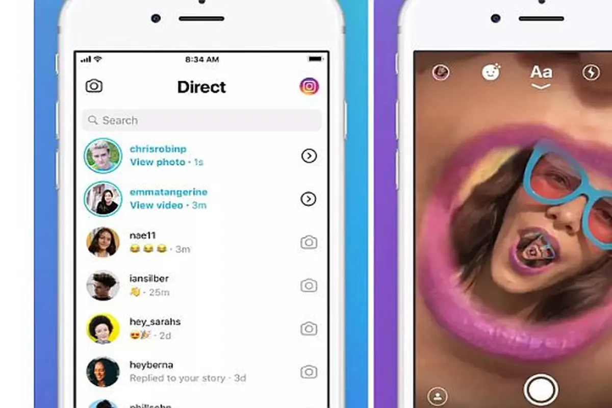 Aplikasi Instagram Direct