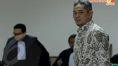 Selasa (8/4/14), mantan Direktur Operasi PT Adhi Karya, Teuku Bagus Muhammad Noor jalani sidang perdana kasus korupsi Hambalang di Pengadilan Tipikor, Jakarta (Liputan6.com/Johan Tallo)