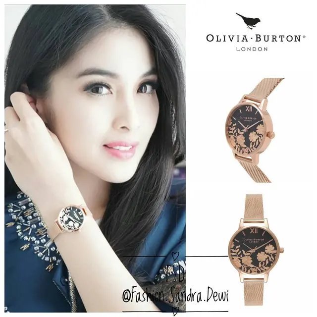 6 Taksiran Harga Jam Tangan Mewah Sandra Dewi, Suami Dikenal Tajir