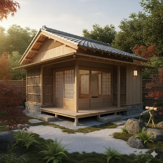 Model Rumah Mungil Ala Jepang Budget Minim (Image by Gemini AI)