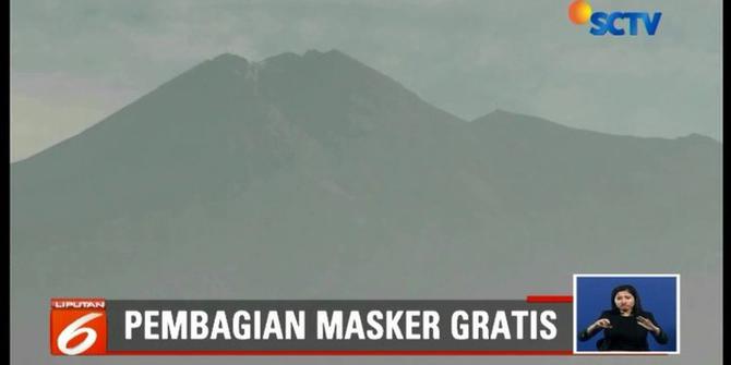 Antisipasi Abu Gunung Merapi, Puluhan Ribu Masker Gratis Disiapkan BPBD Yogyakarta