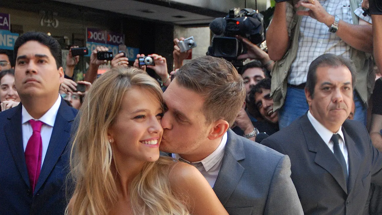 Michael Buble dan Luisana Lopilato
