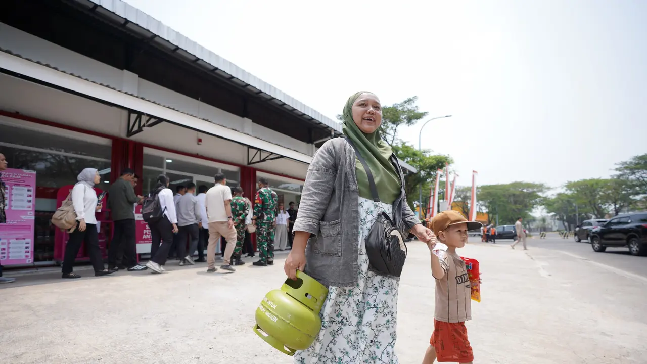 Gerai Koperasi DesaKelurahan Merah Putih (KDKMP) Meruya Selatan, Jakarta Barat. (Foto: Pertamina)