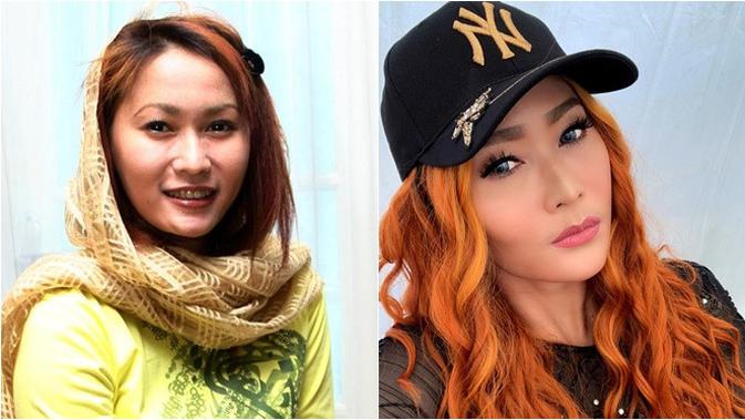 Inul Daratista dulu dan kini (Sumber: Instagram/inul.d)
