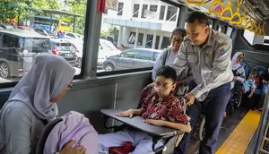Jakarta Sediakan 37 Bus Sekolah Khusus Disabilitas untuk 10 Rute